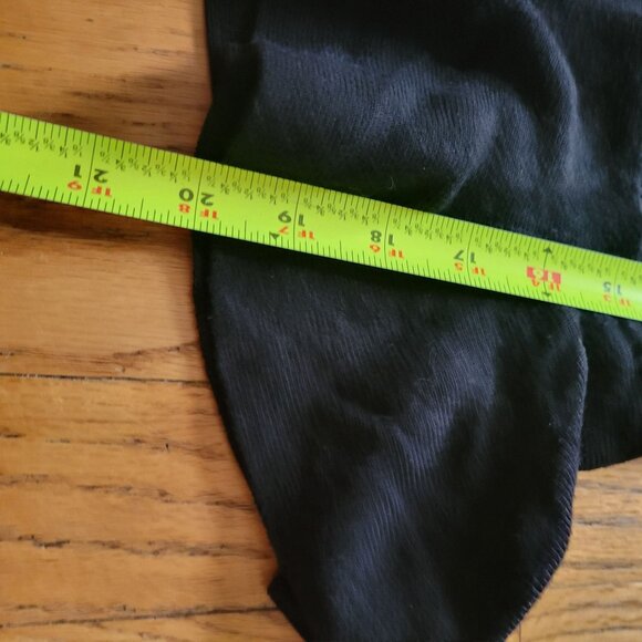 7th Avenue New York Black Peplum Cardigan Sweater S - Picture 3 of 4